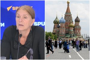 Į Maskvą nuvykusi ir palankumą A. Lukašenkos režimui rodanti E. Švenčionienė dergė Lietuvos valdžią