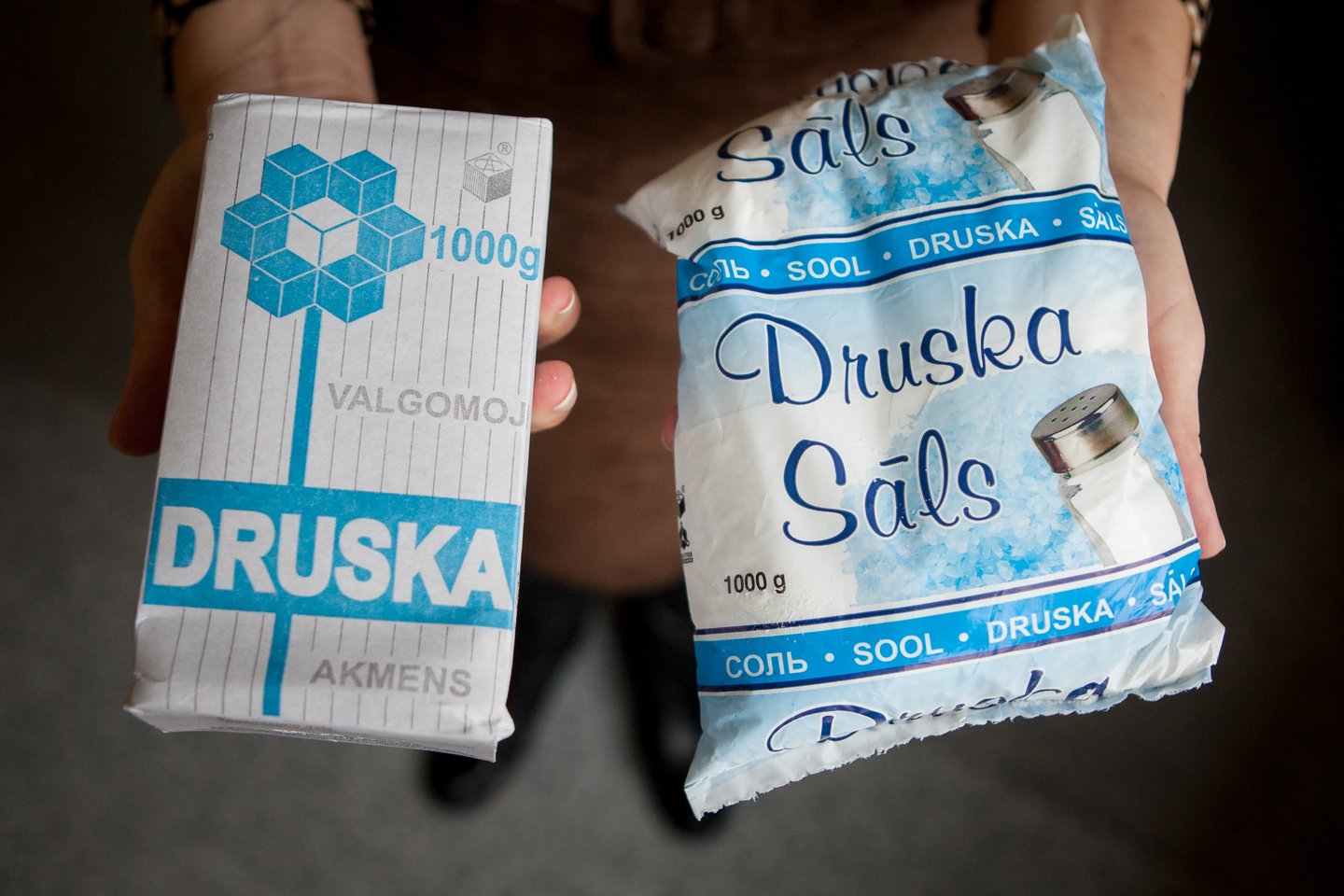 Rinkoje nebeliko šeimininkių pamėgtos ir per daugelį metų patikrintos ukrainietiškos druskos.<br>D.Umbraso nuotr.
