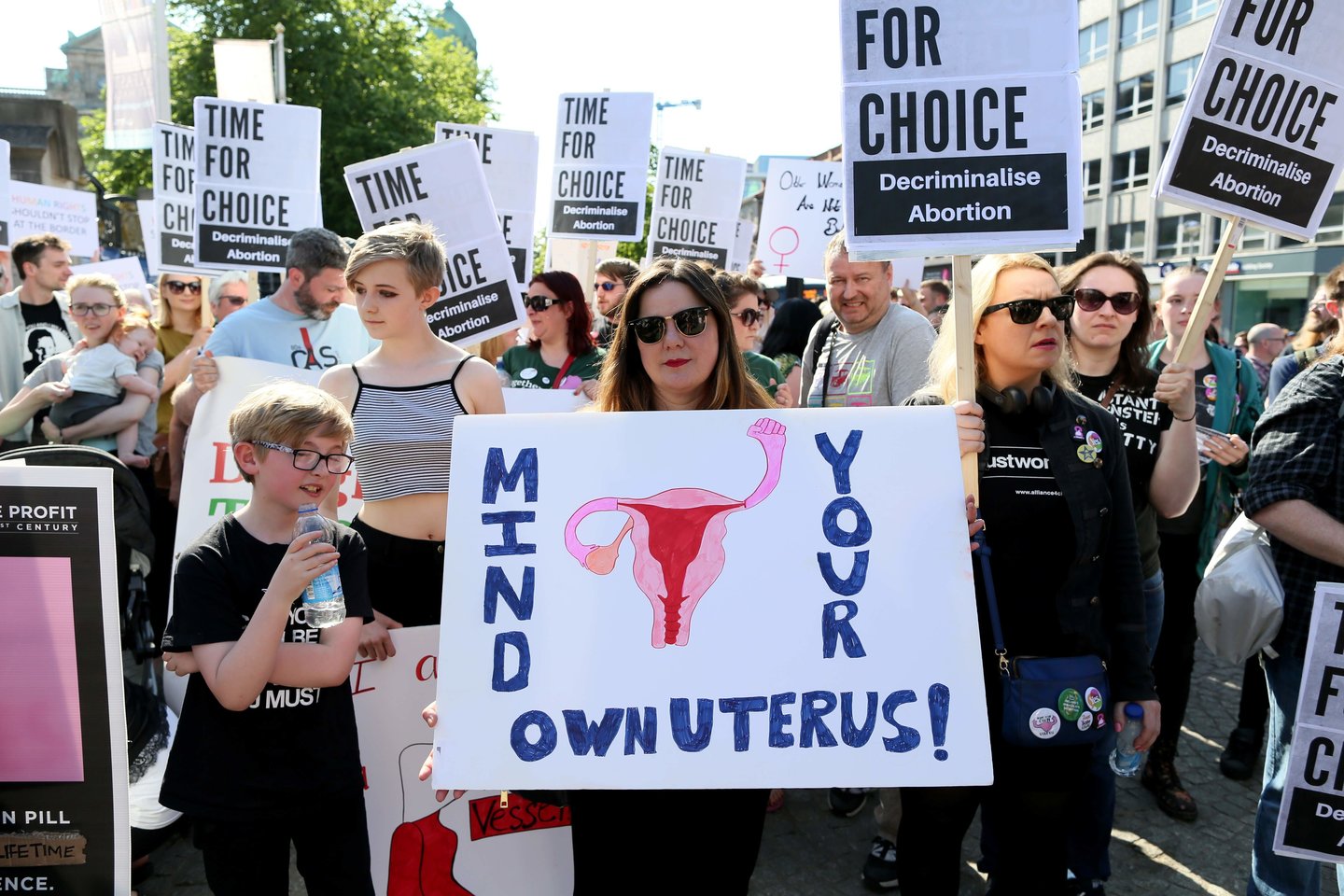 Protestai JAV už abortus ir tos pačios lyties asmenų santuokas.<br>AFP/Scanpix nuotr.