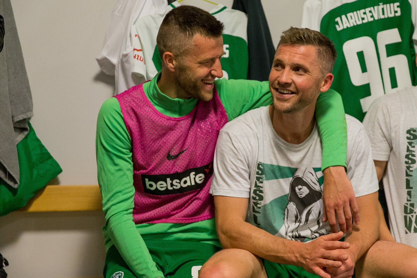 Vilniaus „Žalgirio“ futbolininkai pasitinka trečiąjį UEFA Čempionų lygos atrankos etapą.<br>E.Žaldario/fkzalgiris.lt nuotr.