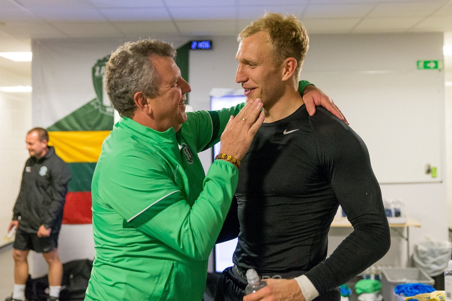 Vilniaus „Žalgirio“ futbolininkai pasitinka trečiąjį UEFA Čempionų lygos atrankos etapą.<br>E.Žaldario/fkzalgiris.lt nuotr.