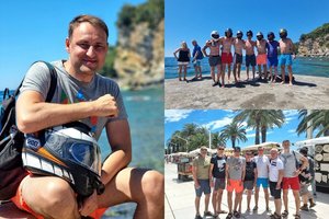 Alytaus meras Nerijus Cesiulis gerbėjus sužavėjo vaizdo filmukais iš atostogų: laukė lyg serialo ir žmona