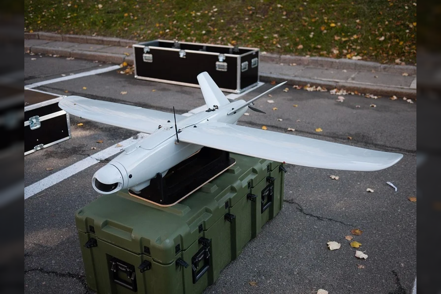  Anksčiau „Come Back Alive“ fondas kariuomenei suteikė Ukrainoje pagamintų žvalgybinių dronų „Leleka-100“.<br> Army Technology nuotr.