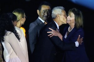 N. Pelosi atvyko į Japoniją – paskutinę savo kelionės po Aziją stotelę