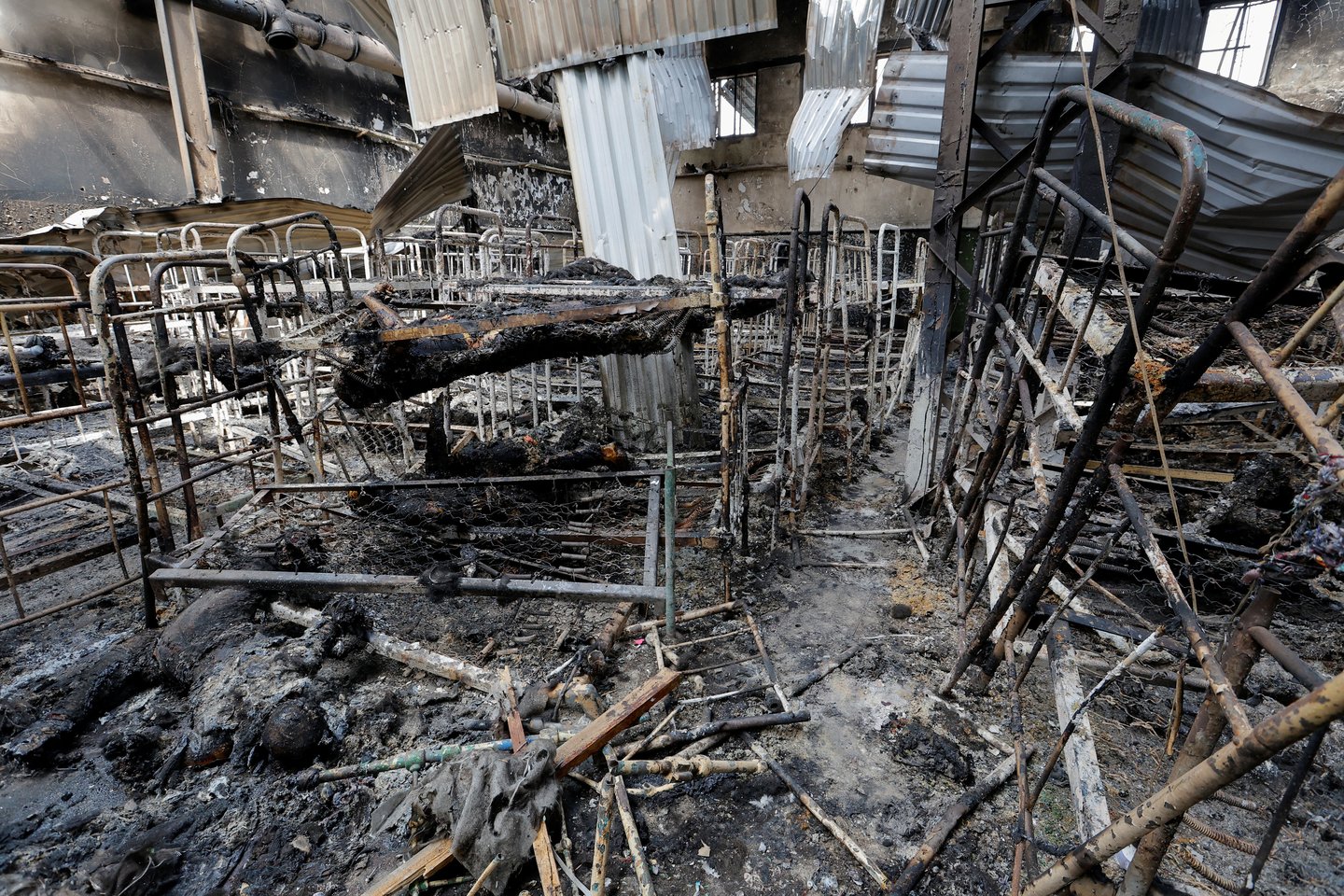 Karas Ukrainoje, kalėjimo Olenivkoje ap<br>Reuters/Scanpix nuotr.