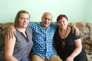 Tetyanos iš Mariupolio šeima svajoja apie galimybę likti Rokiškio rajone visam laikui