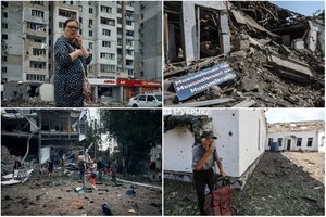 Skelbia apie atremtus svarbius Rusijos išpuolius, skambina pavojaus varpais dėl užimtos atominės elektrinės