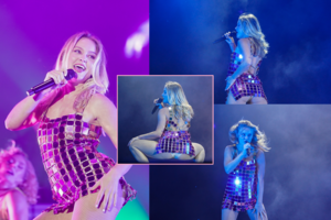 Zaros Larsson įvaizdis „Granatos Live“ scenoje – kaitino gerbėjų kraują