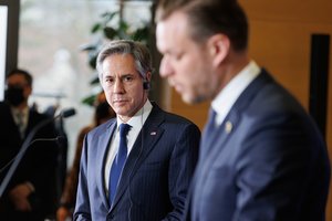 A. Blinkenas per kelionę Afrikoje sieks atsverti Rusijos įtaką