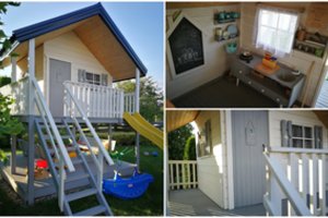 Marijampoliečių šeima žaidimų namelį gražino 2 metus – jame viskas, kaip tikrame