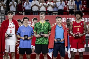 P. Murauskas atsidūrė simboliniame Europos 18-mečių krepšinio čempionato penkete