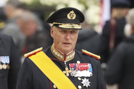 Norvegijos karalius Haraldas V išrašytas iš ligoninės