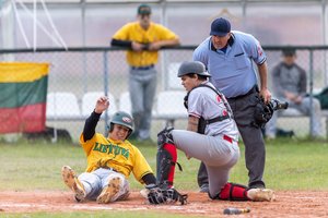 Europos čempionato atrankos turnyre Lietuvos beisbolininkai lieka be pergalių