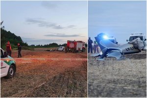 Tragiška lėktuvo avarija Kauno rajone: paaiškėjo ir antro žuvusio piloto tapatybė