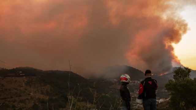 Vakarų Europą niokoja nevaldomi gaisrai: išgedusios milžiniškos teritorijos kelia nerimą