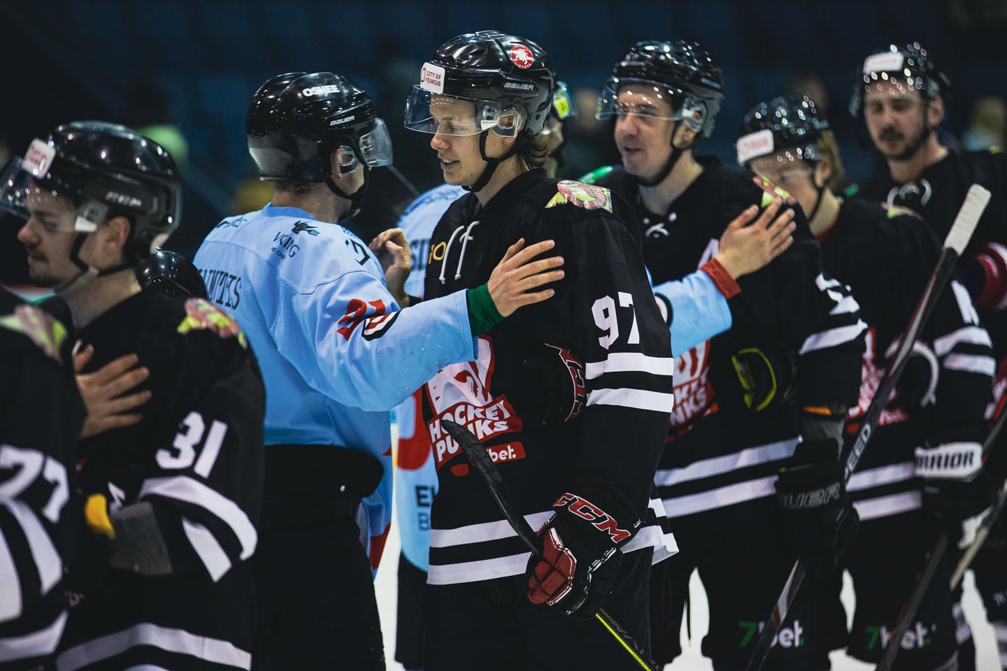  Bendrame Lietuvos ir Latvijos ledo ritulio čempionate varžysis devynios komandos<br> hockey.lt nuotr.