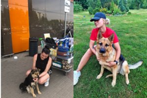 Rūpestį gyvūnams dalinančios savanorės Mantė ir Adriana jiems savo laiką aukoja be „išeiginių“