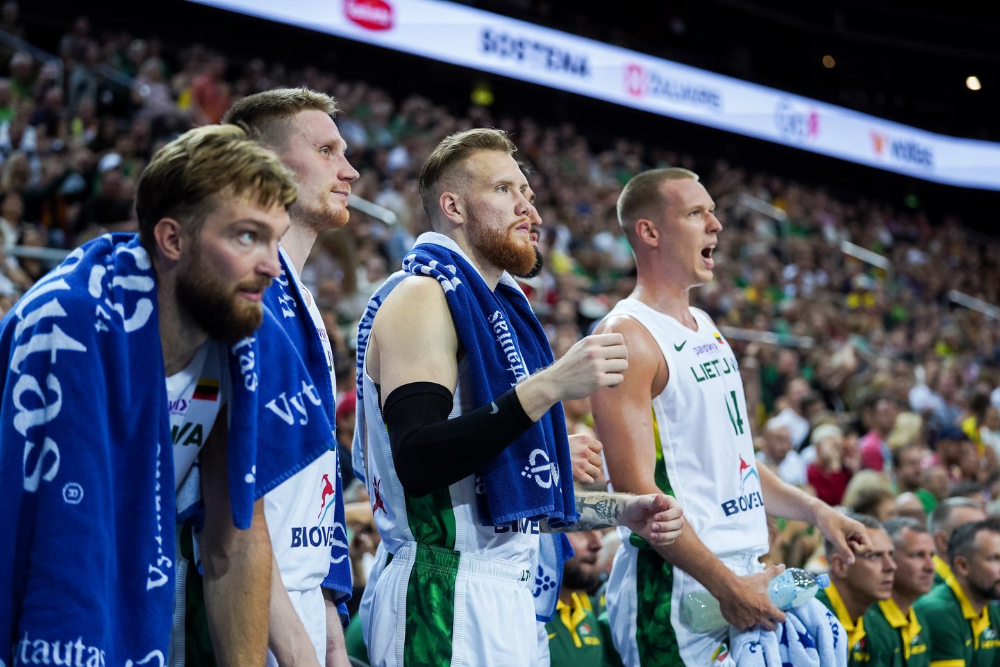 Lietuvos krepšininkai įveikė Suomijos rinktinę.<br>G.Bitvinsko nuotr.