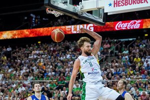 „Žalgirio“ arenos lankų tvirtumą tikrinęs Domantas Sabonis sulaukė įvertinimo