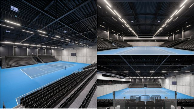 10 mln. eurų kainavusios „SEB arenos“ rekonstrukcijos vaizdai: danga lygi naudojamai prestižiniuose turnyruose