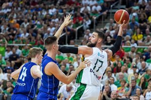 Lietuvos rinktinės pasivaikščiojimas Vilniuje: nepadoriu skirtumu sudaužė beviltišką krepšinį rodžiusius suomius