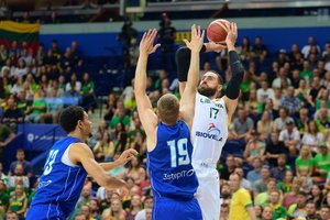 Stipresnio varžovo išsiilgęs J. Valančiūnas laukia dvikovos su ispanais: „Tai bus testas, kuris parodys kur mes esame“