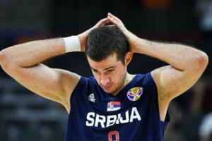 Aliarmas Serbijos krepšinio rinktinėje: traumą patyrė vienas iš komandos lyderių