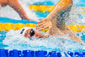 Galingai finišavęs D. Rapšys prasibrovė į 200 m plaukimo laisvuoju stiliumi finalą