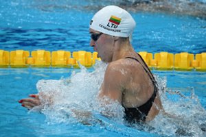 K. Teterevkova Europos plaukimo čempionate iškovojo bronzos medalį
