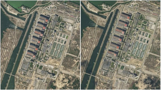 Pasidalijo palydovinėmis nuotraukomis: jose – pokyčiai po apšaudymo šalia Zaporižios AE