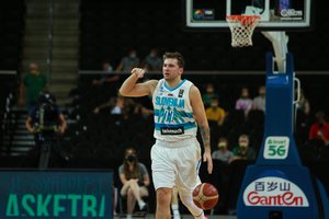 Luka Dončičius turi tik vieną tikslą: „Vykstame į Vokietiją aukso medalių“