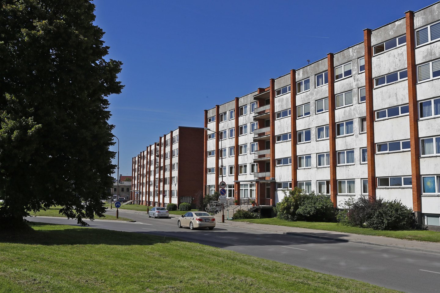 VU Šiaulių akademijos penkių aukštų bendrabutyje paruošta 150 kambarių, kuriuose apgyvendinama po 1–3 studentus.<br> G.Šiupario nuotr.