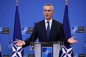 NATO: reikia skubiai leisti TATENA patikrinti Zaporižios atominę elektrinę Ukrainoje