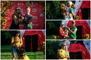 Pirmą kartą Lietuvoje surengtas išskirtinis šunų rūbų kolekcijos pristatymas, kuriame dalyvavo ir žinomi žmonės