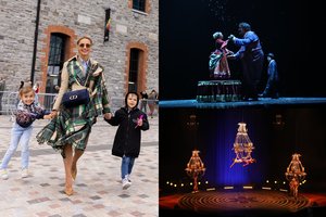 Indrė Kavaliauskaitė su šeima Dubline aplankė garsiausią pasaulio cirką: jį netrukus išvysime Vilniuje