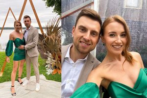 Sigita Belickaitė ištekėjo už savo išrinktojo Gintaro