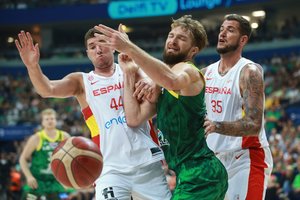 Klausimas apie I. Brazdeikį privertė D. Sabonį kilstelėti antakį: „Be Igno būtų sunku“