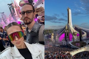 Simona Burbaitė su sužadėtiniu patirties sėmėsi garsiausiame festivalyje „Tomorrowland“