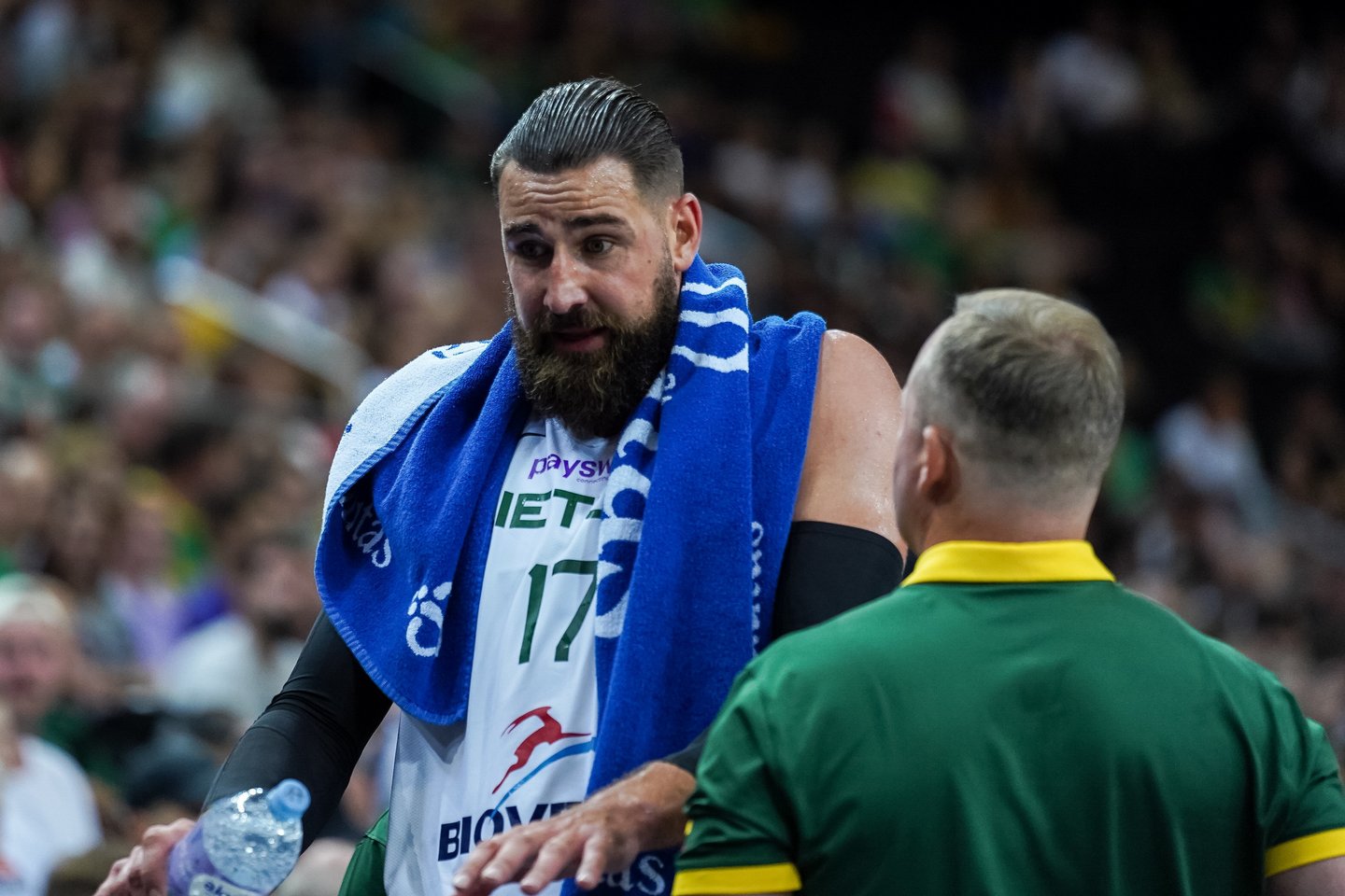 Jonas Valančiūnas pažadų nedalina žino, ką būtinai privalo padaryti ir