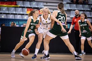 Čempionato starte – dviženklį deficitą panaikinusių 16-mečių merginų pergalė prieš vokietes