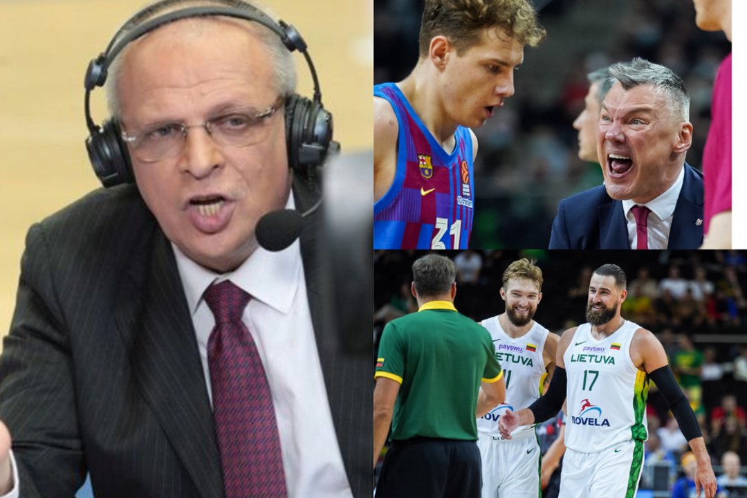 V. Gomelskis rimuove i giocatori di basket lituani dall’Europeo, difende A. Sabonis e non chiama Š.  Jasikevicius Nugget