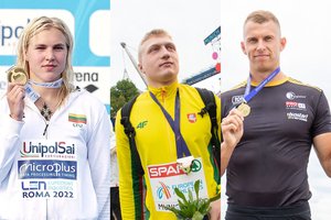 Lietuvos sporto savaitė: trijų sporto šakų Europos čempionai