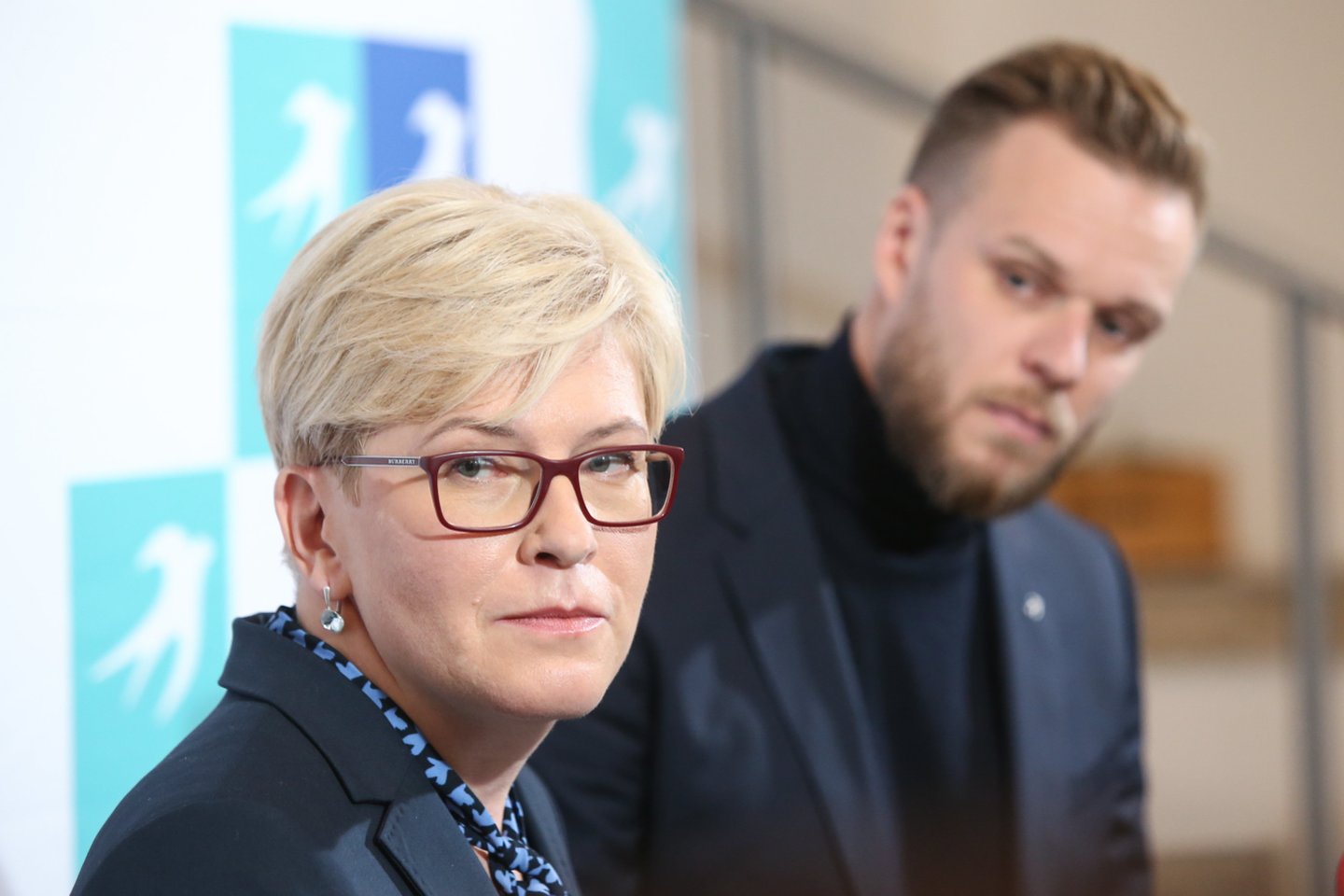 Gabrielius Landsbergis ir Ingrida Šimonytė<br>R.Danisevičiaus nuotr.