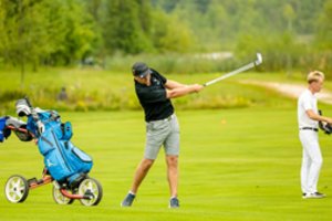 Atvirajame Lietuvos golfo čempionate triumfavo G. Mackelis ir R. Pauliukonytė