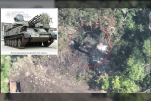 To dar nebuvome matę: ukrainiečiai likvidavo rusų priešlėktuvinę sistemą