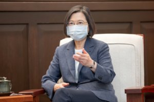 Taivano prezidentė: jokia grėsmė nepakirs taivaniečių ryžto ginti savo salą