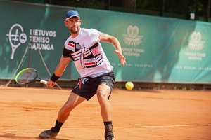 Naujajam Lietuvos vyrų teniso rinktinės kapitonui – klaustukas dėl L. Grigelio galimybės dalyvauti Daviso taurės mače