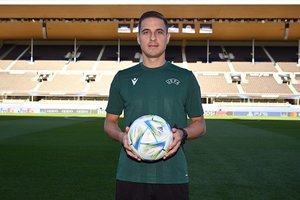 UEFA supertaurės rungtynėse dirbęs teisėjas D. Rumšas: „Įgijome unikalios patirties“