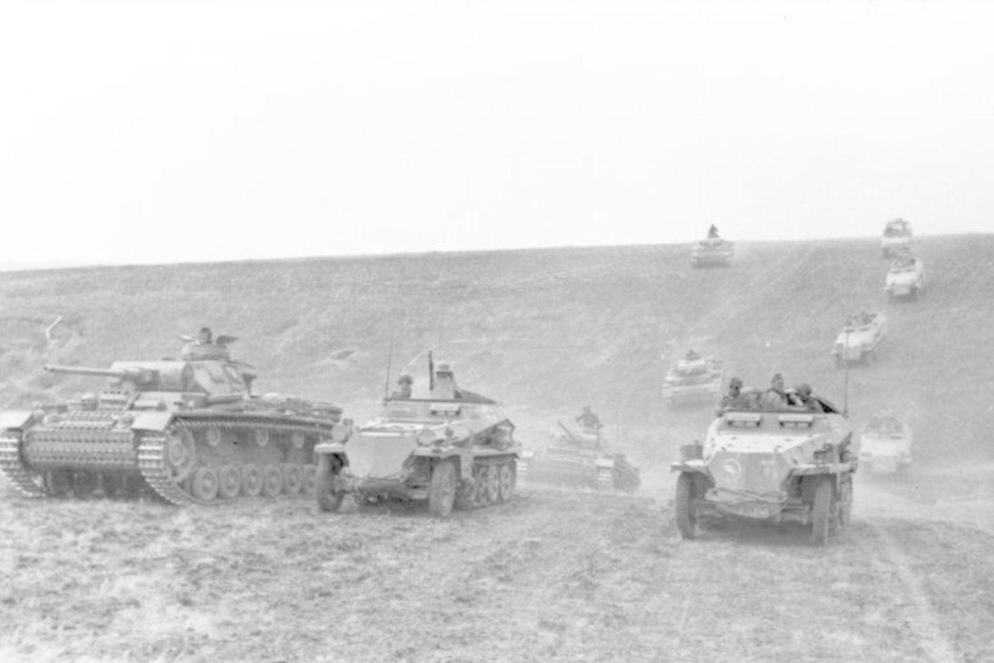 Tankų mūšis. <br>Bundesarchiv/ Dieck / Wikipedia nuotr.