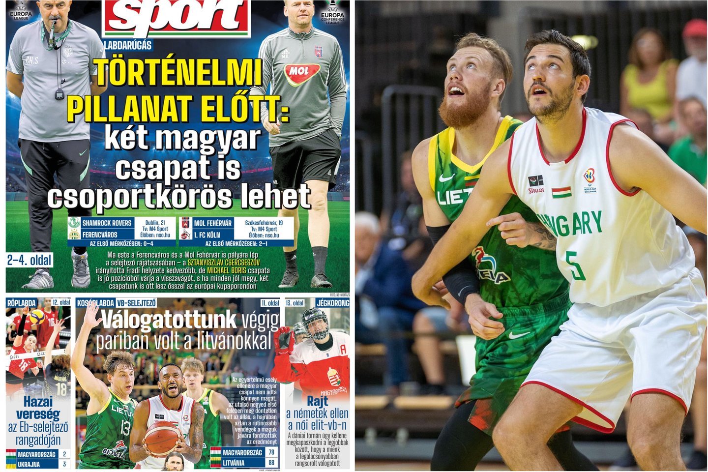  Vengrų spauda: kovą prieš Lietuvą vadina „nuostabia“, Europos čempionate žada revanšuotis.<br> Lrytas.lt/Ž.Vingelio nuotr.
